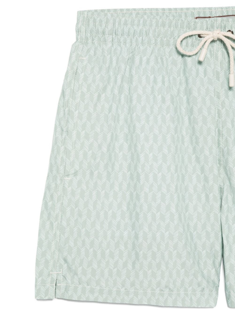 geometric-print swim shorts 3