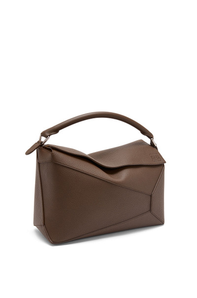 Loewe Large Puzzle bag in grained calfskin outlook