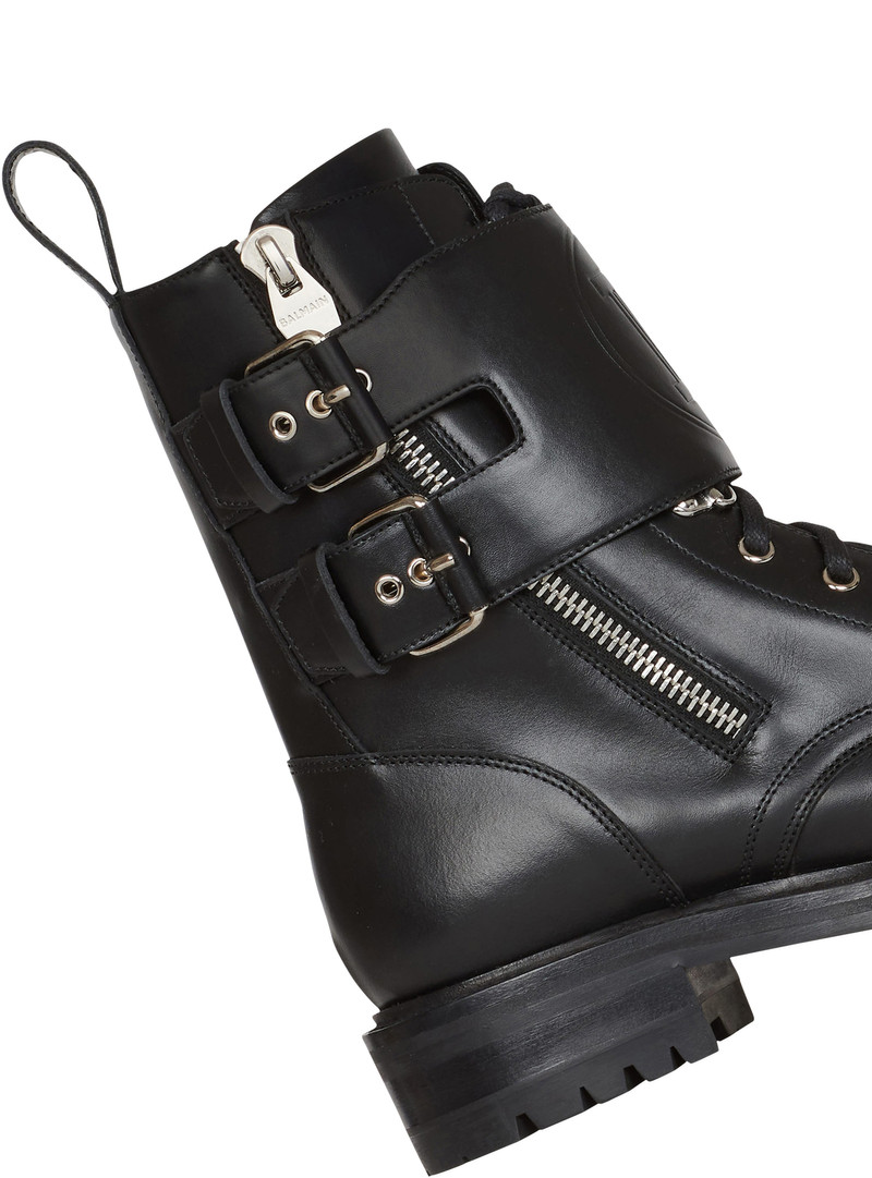 Smooth leather Phil Ranger ankle boots 7