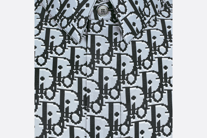 Dior Oblique Pixel Short-Sleeved Shirt 3