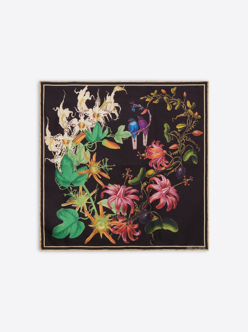 Dries Van Noten PRINTED SILK SCARF outlook
