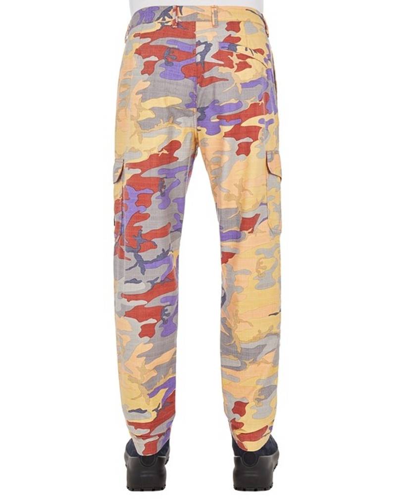 Stone Island 319E9 S.I. HERITAGE CAMO RIPSTOP NYLON ORANGE outlook