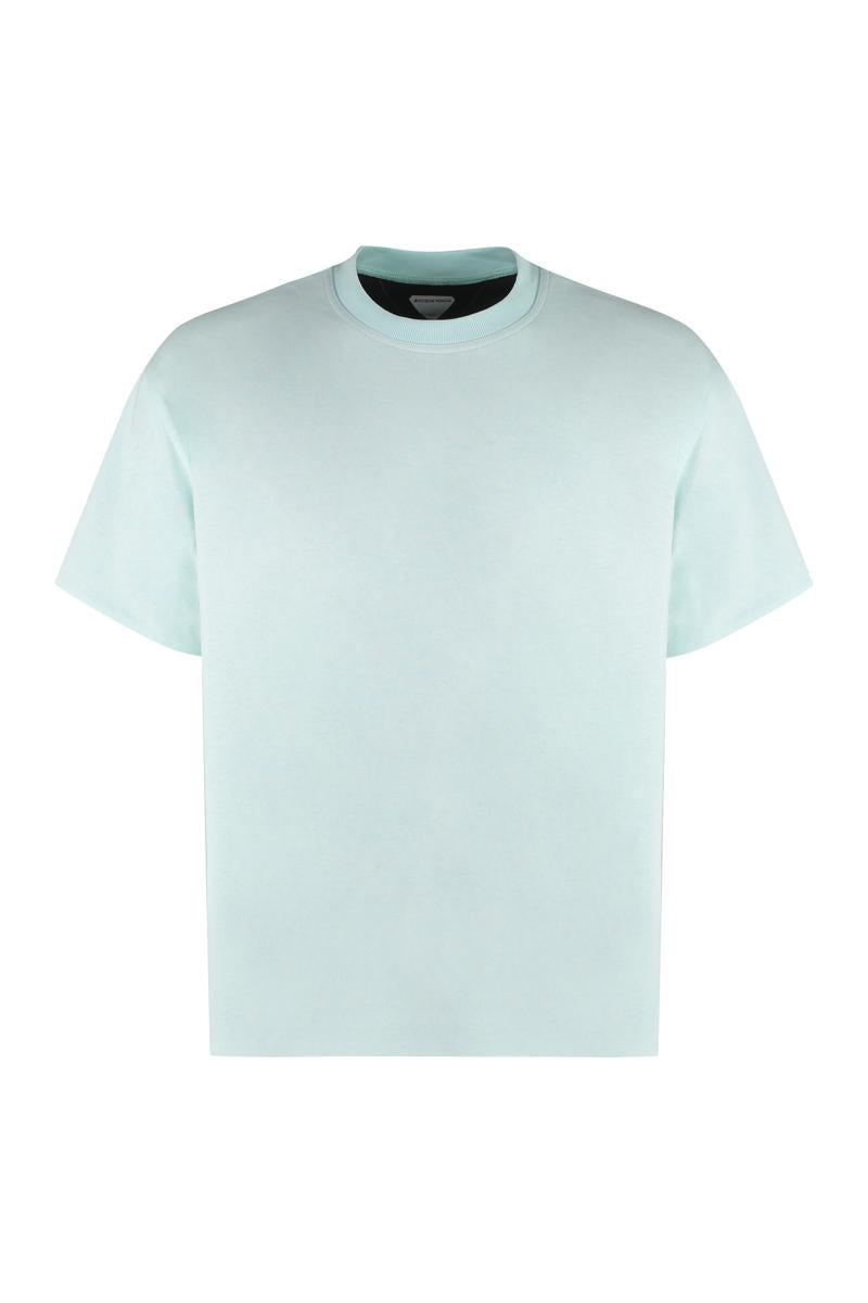 BOTTEGA VENETA COTTON CREW-NECK T-SHIRT - 1