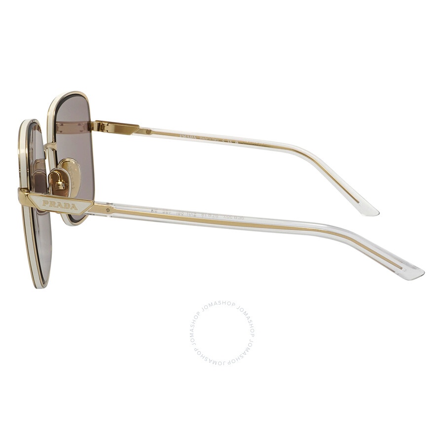 Prada PR 55YS ZVN06I gold metal sunglasses Prada PR 55YS - ZVN06I Pale Gold | Sunglasses Woman main image 3