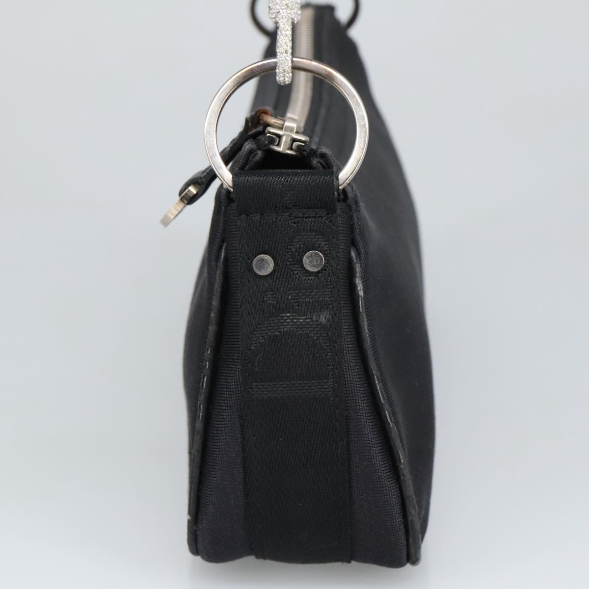 DIOR Hand Bag Canvas Black - 3