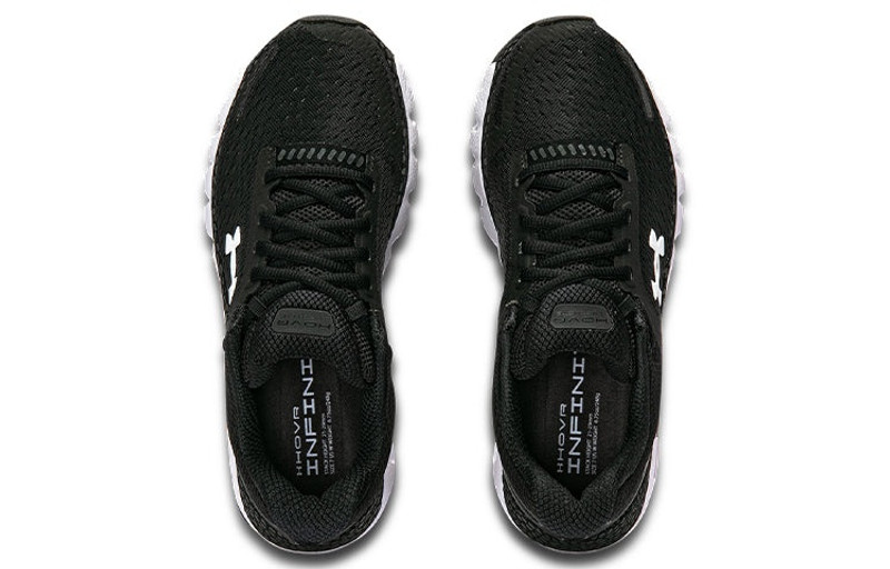 Under Armour (WMNS) Under Armour Hovr Infinite 2 'Black White' 3025229-001 outlook
