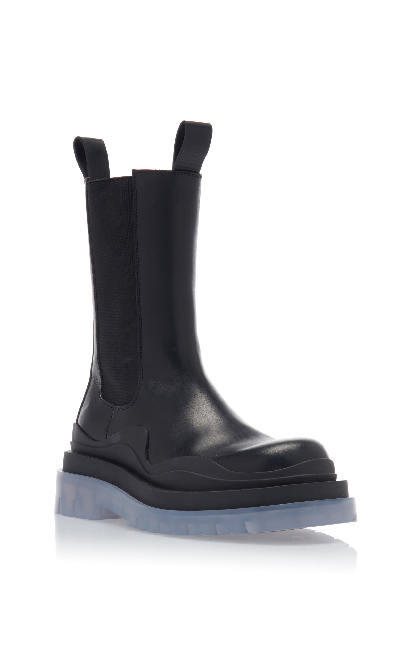 The Tire Leather Boots black - 5