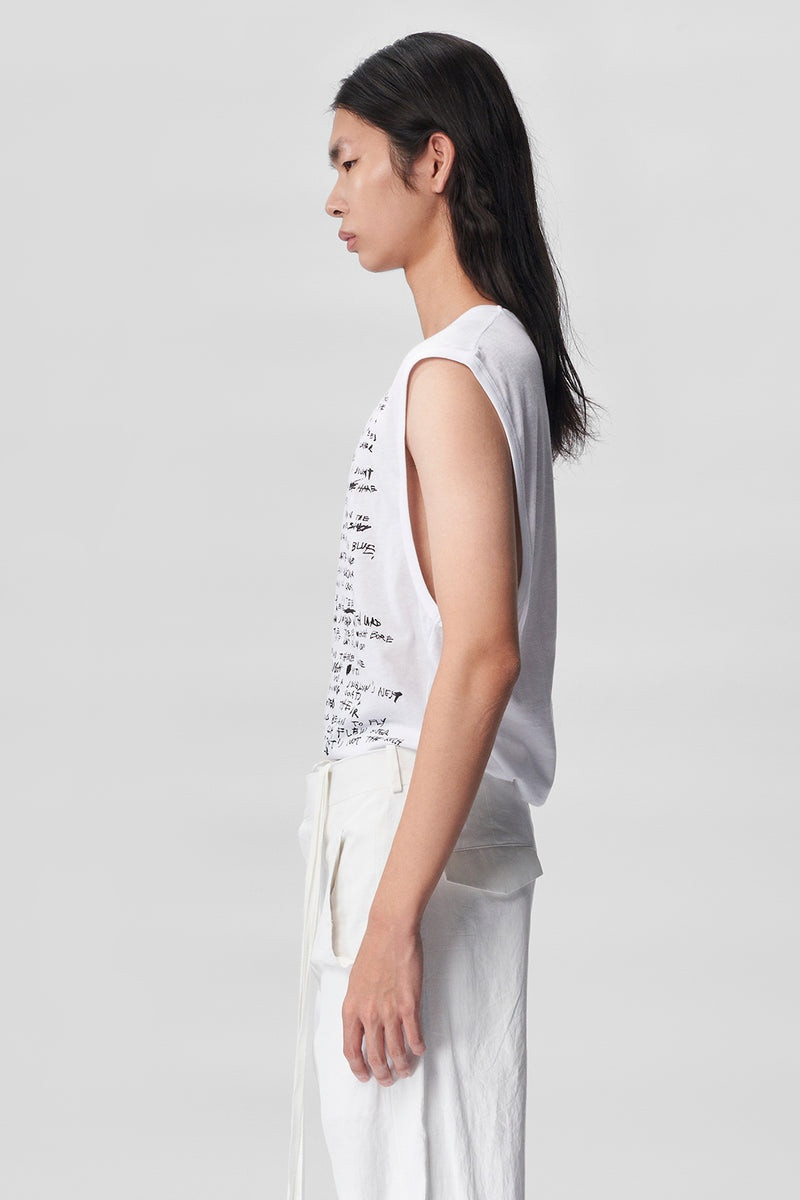 Ann Demeulemeester Wilfried High Comfort Sleeveless Tank outlook