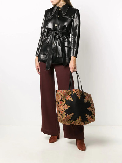 Etro paisley-print tote outlook