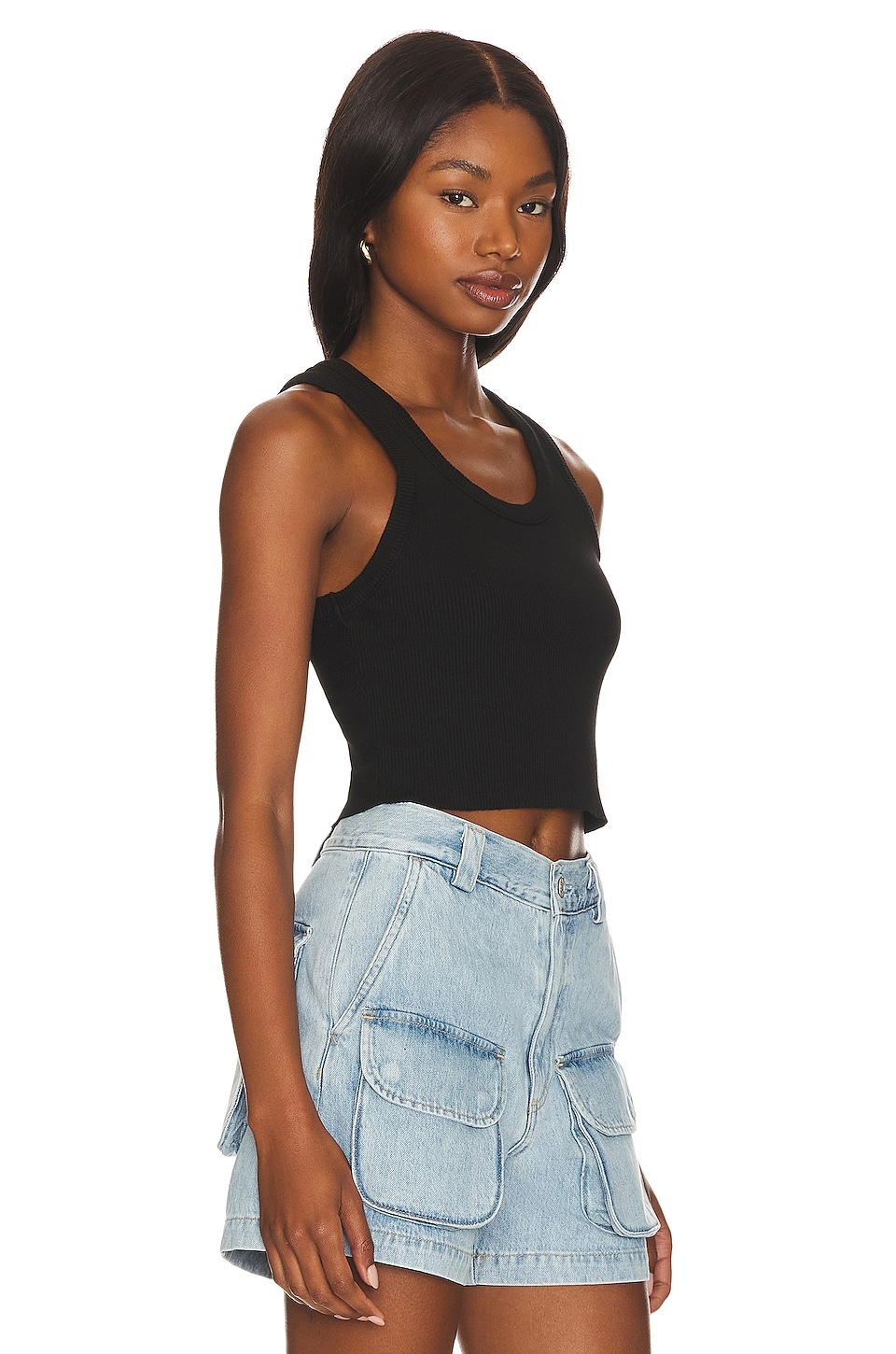 Cropped Poppy Tank - 2