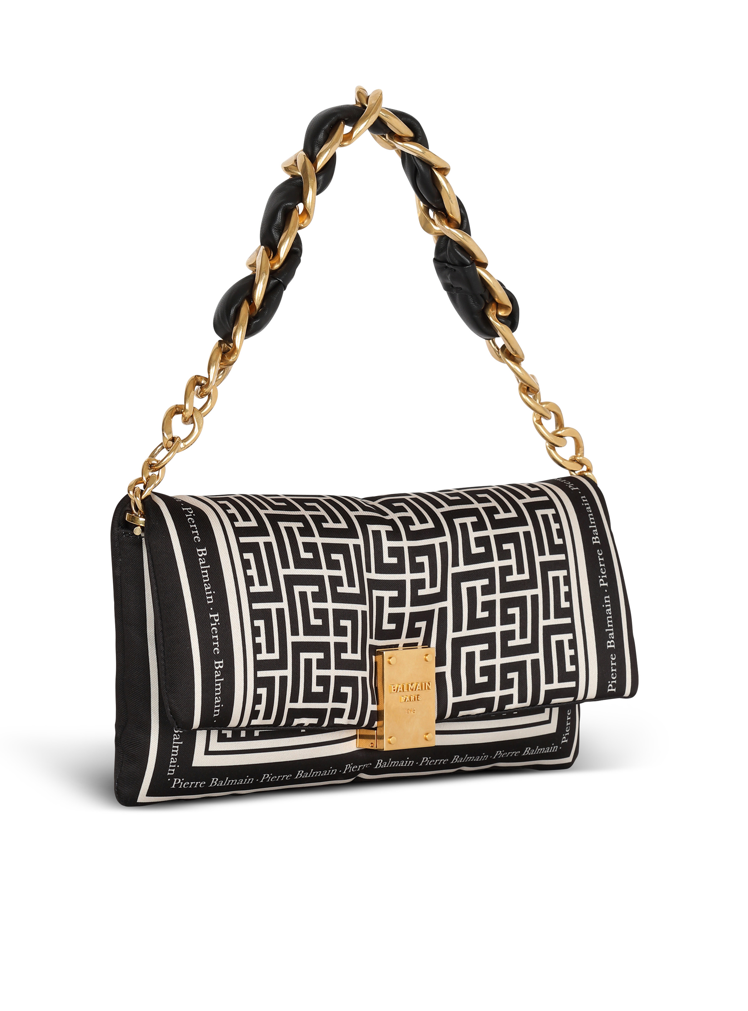 1945 Soft monogrammed scarf clutch - 3