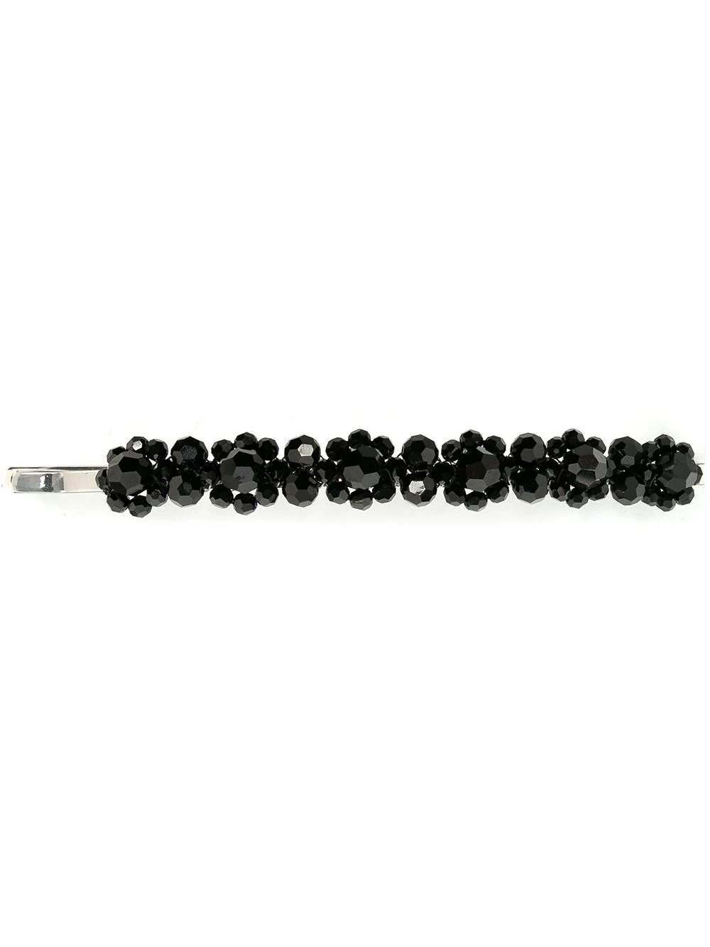 floral-beaded hair slide - 1