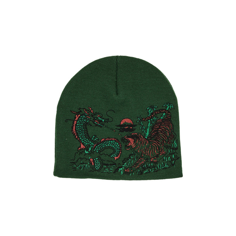 Supreme Supreme Dragon Beanie 'Green' outlook