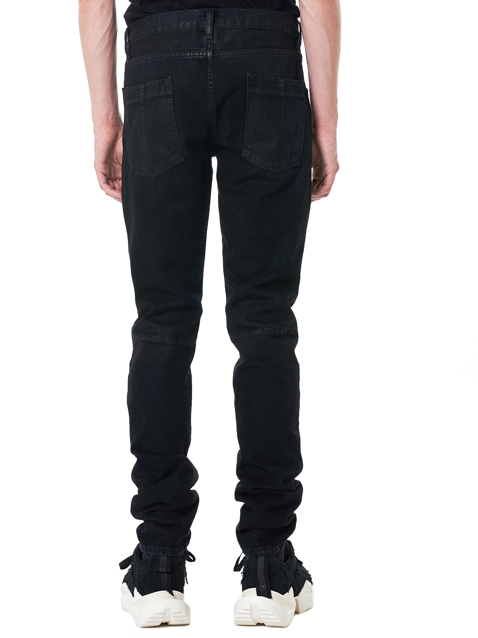 Stonewashed Denim Pant - 3