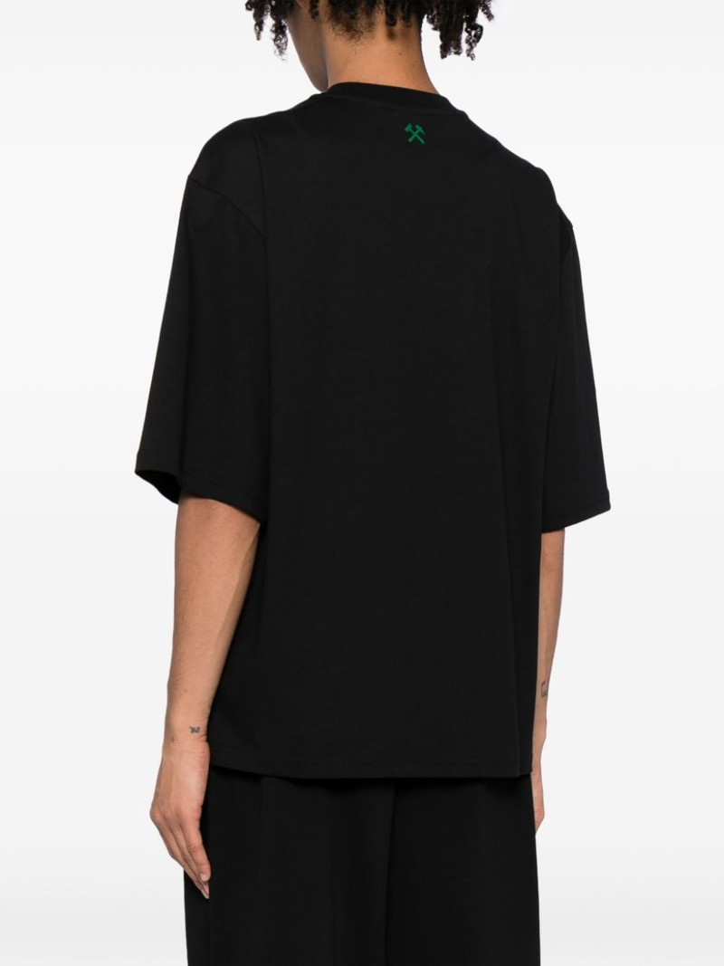 graphic-print organic cotton T-shirt 4
