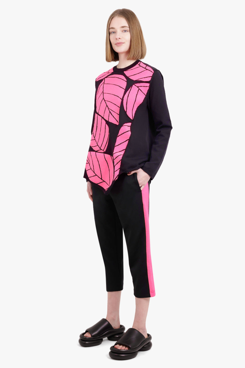 JOGGER PANTS | BLACK/PINK - 2