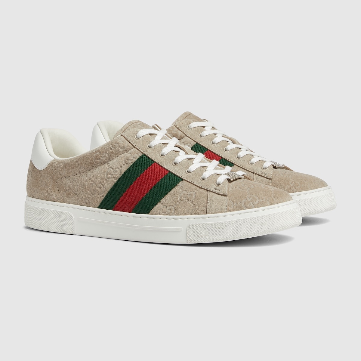 Men's Gucci Ace sneaker with Web - 1