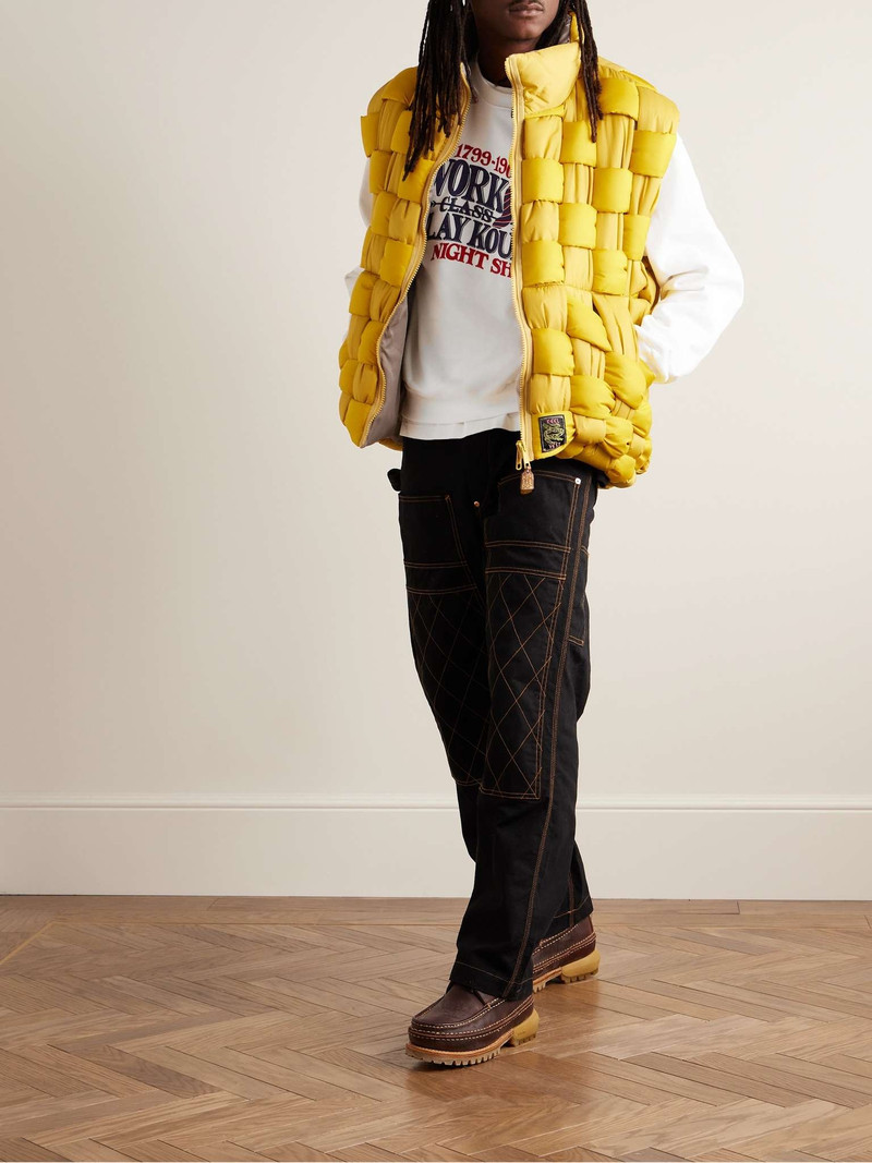 Kapital Printed Cotton-Jersey Sweatshirt outlook