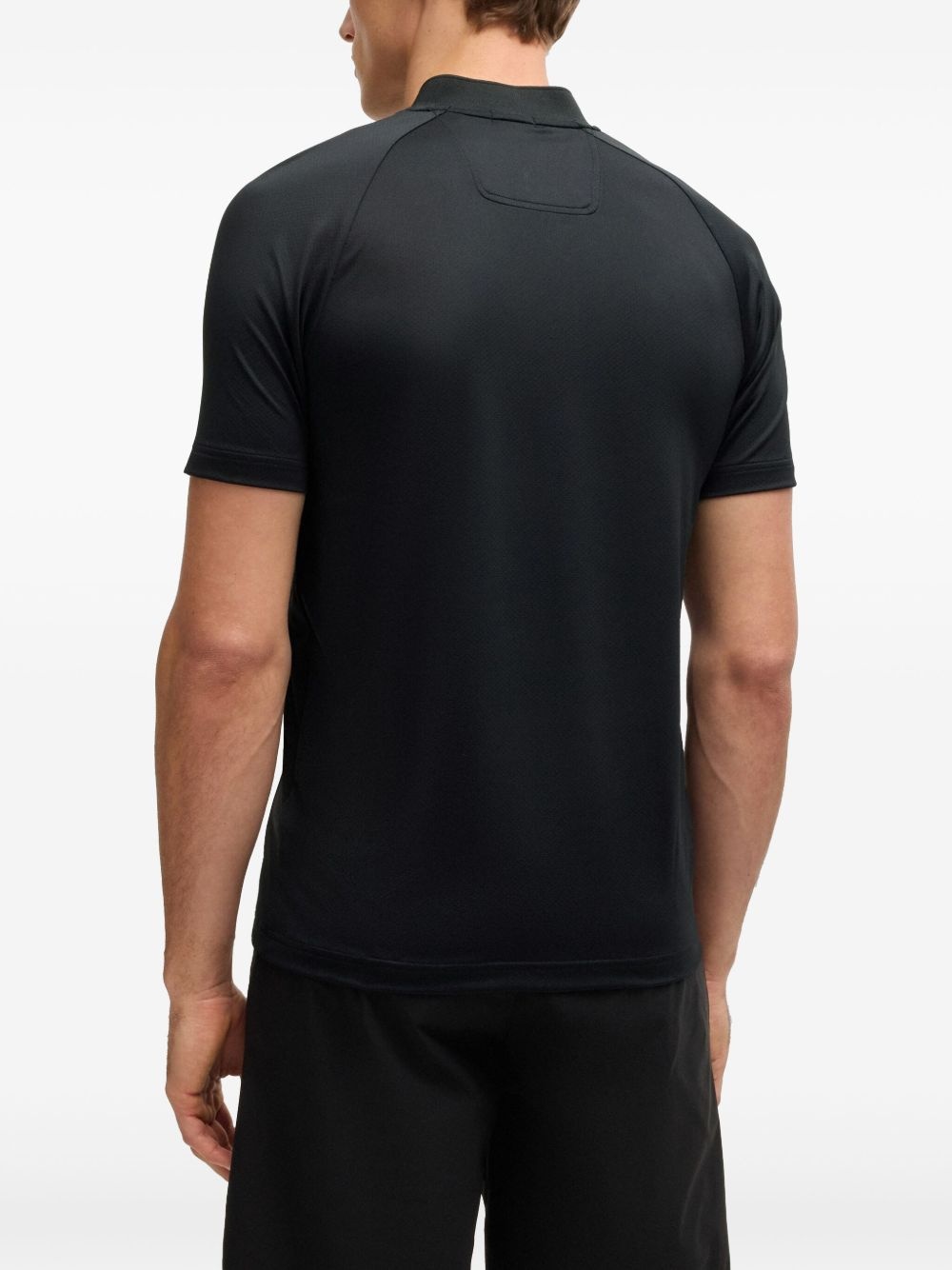 logo-print polo shirt - 4