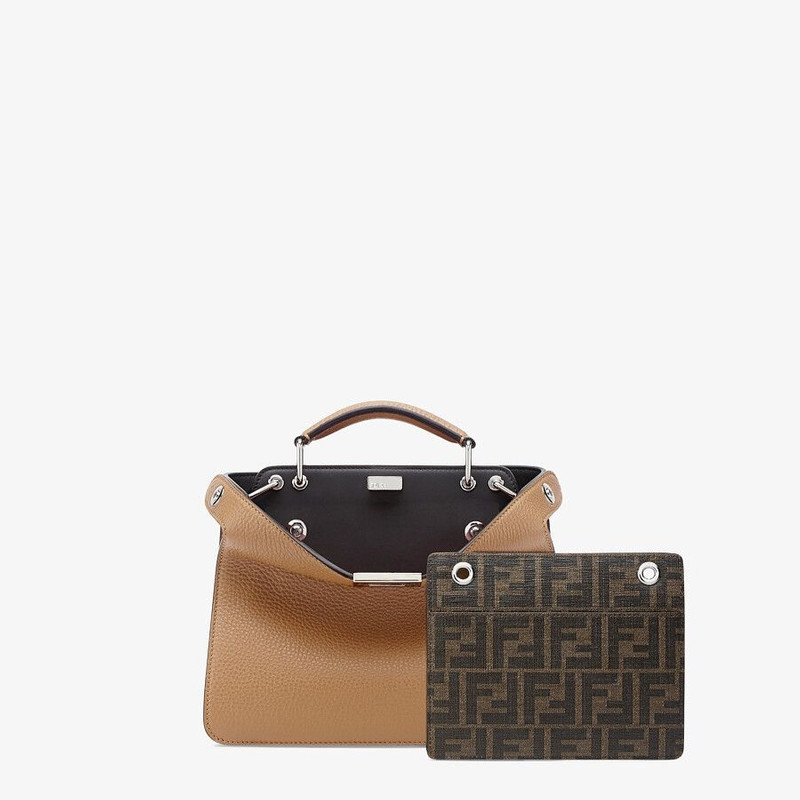 FENDI Beige leather bag outlook