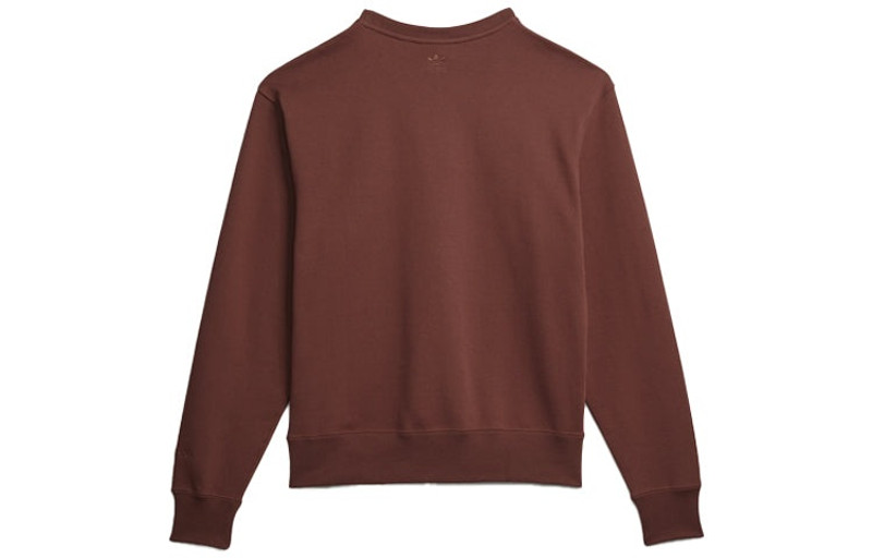 adidas adidas x Pharrell Sports Basic Sweatshirt 'Deep Brown' H58312 outlook