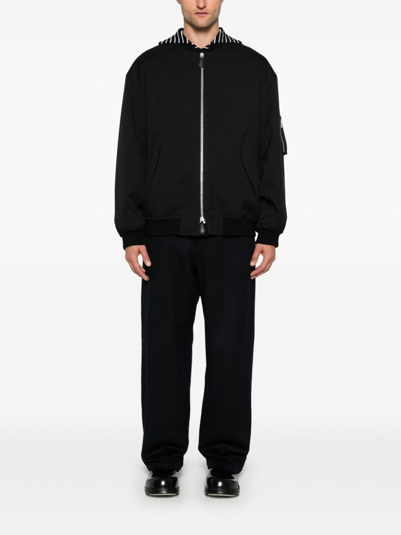 EMPORIO ARMANI flannel trousers outlook