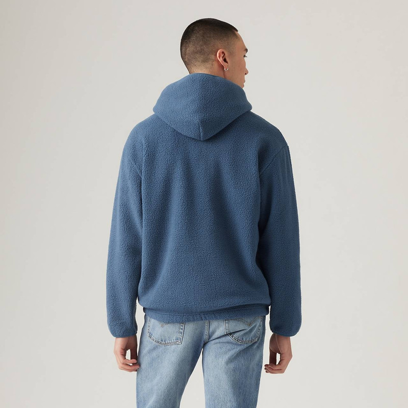 HOODED SHERPA PULLOVER 4