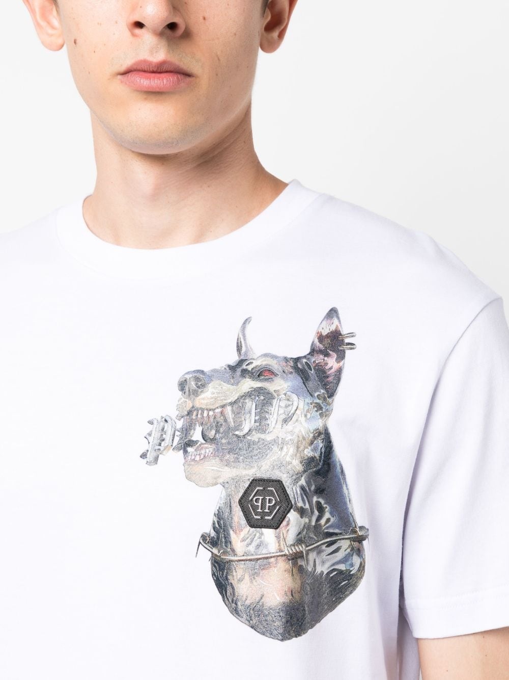 graphic-print cotton T-shirt - 5