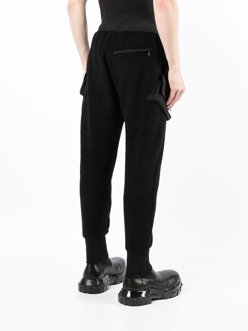 cargo-pocket track pants - 4