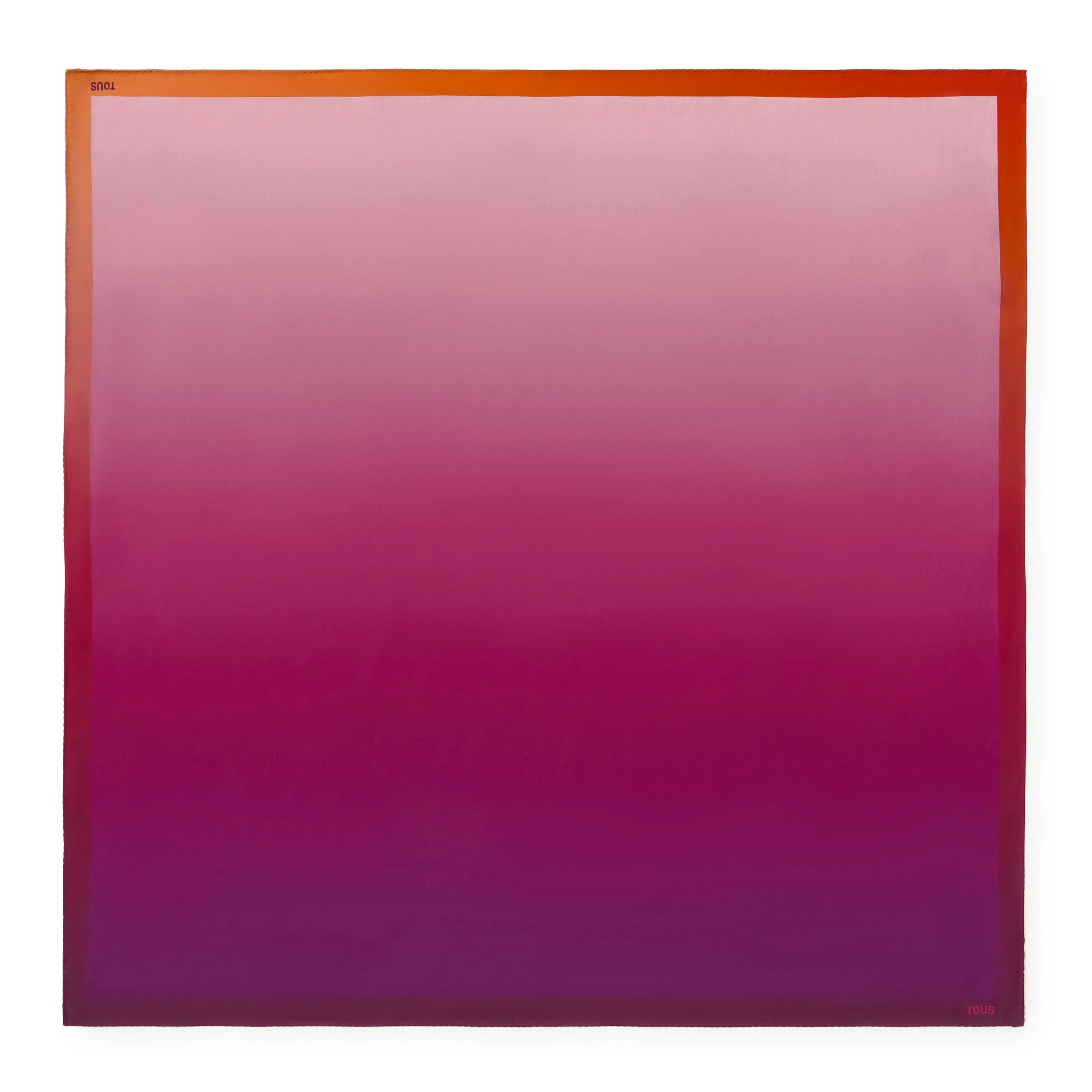 Square purple Scarf TOUS Double Way Gradient - 1
