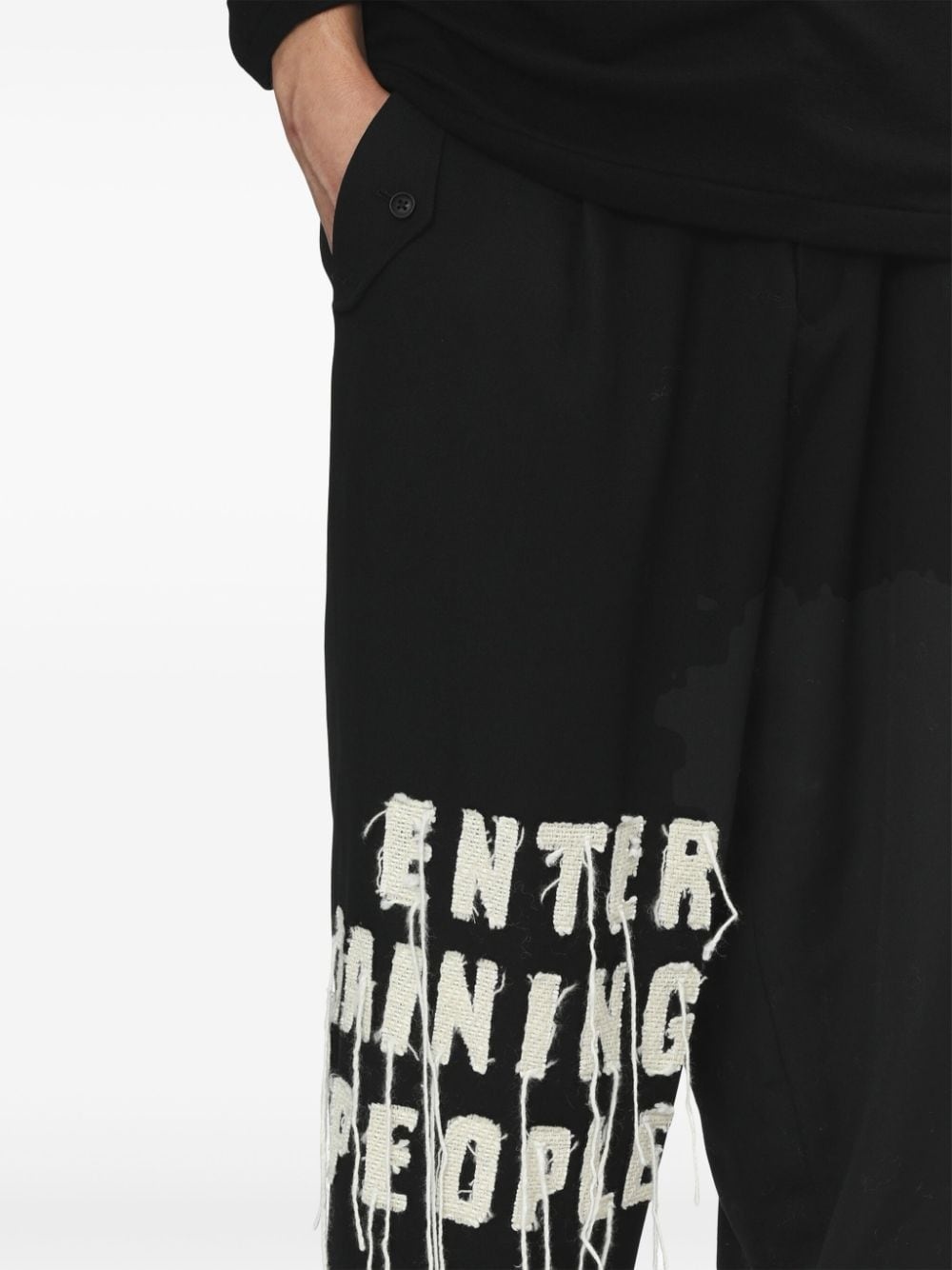 embroidered trousers - 5