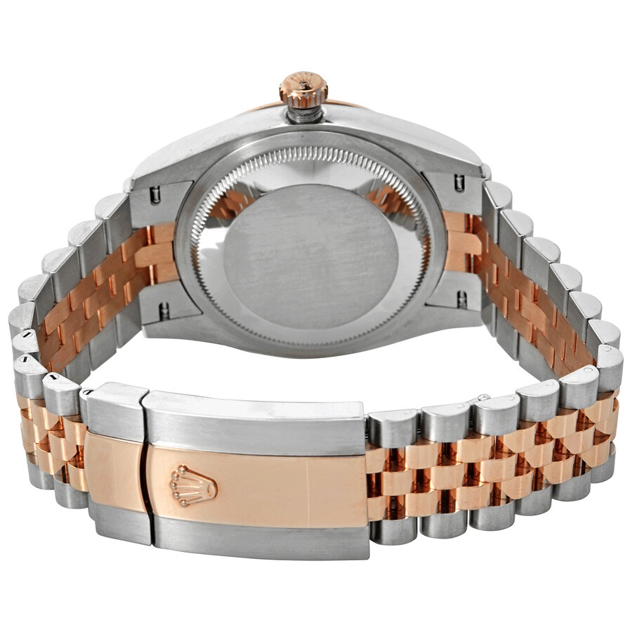 Rolex Datejust 36 Chocolate Jubilee Diamond Dial Men's Steel and 18k Everose Gold Jubilee Watch 1262 - 3