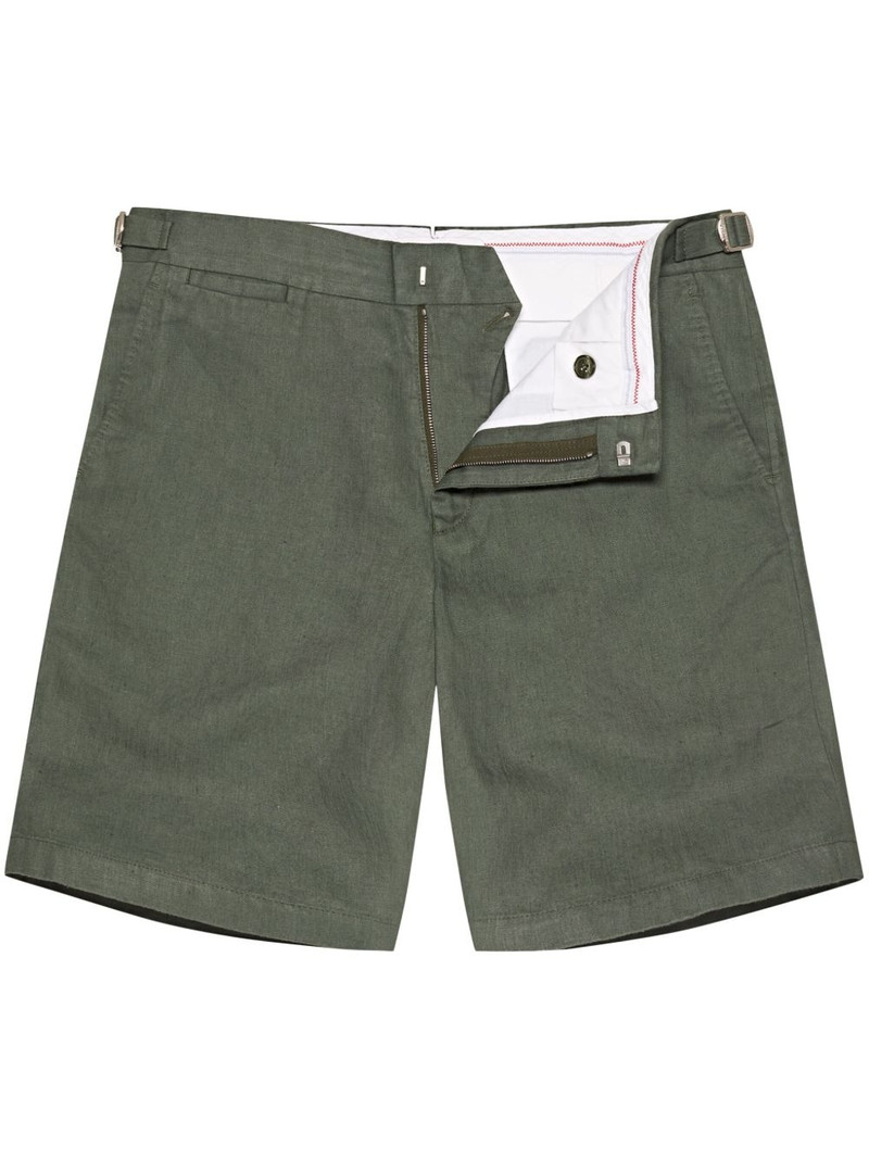 buckle-strap detailing shorts 1