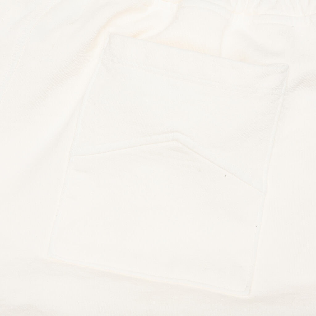 RHUDE TERRY SWEATPANT - VINTAGE WHITE - 5