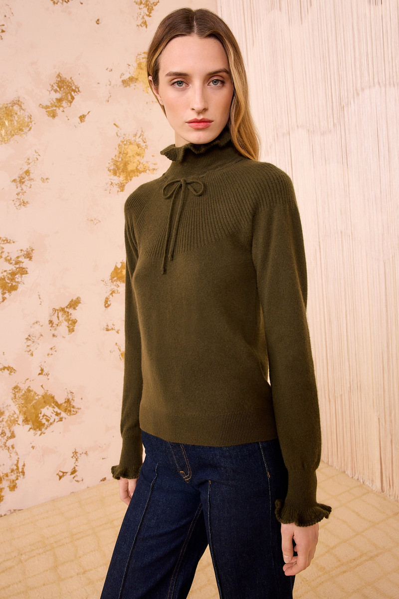 Maisie Cashmere Turtleneck 1