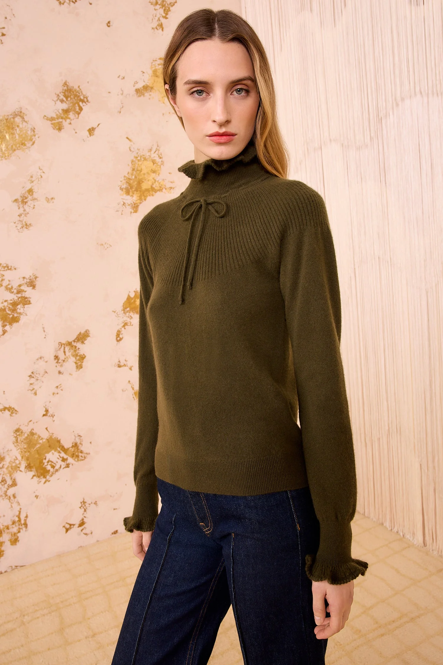 Maisie Cashmere Turtleneck - 1