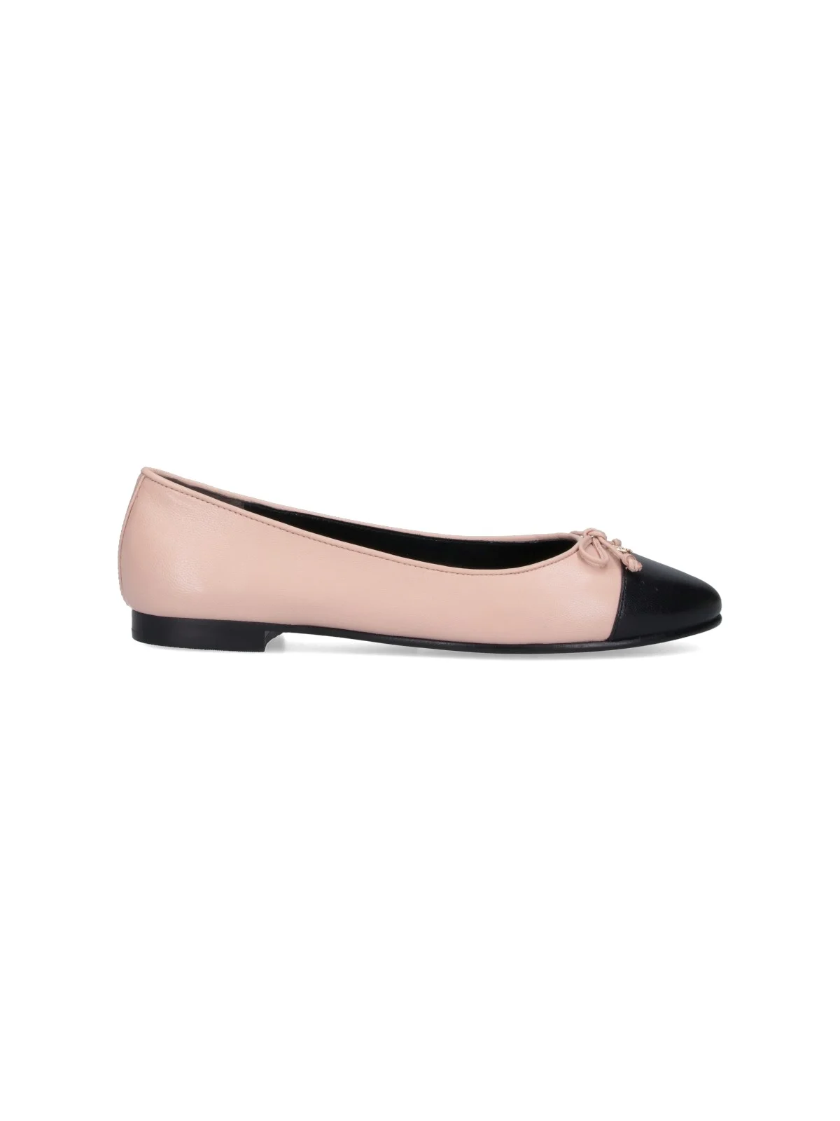 'CAP-TOE BALLET' BOW BALLET FLATS - 1
