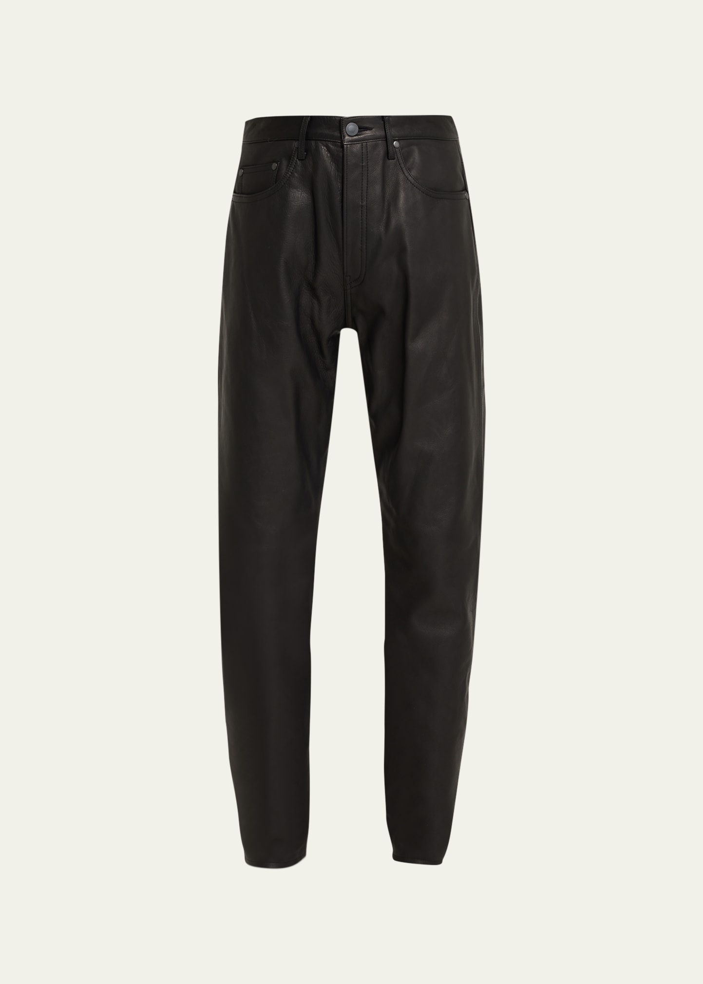 Men's The Daze Leather Pants - 1