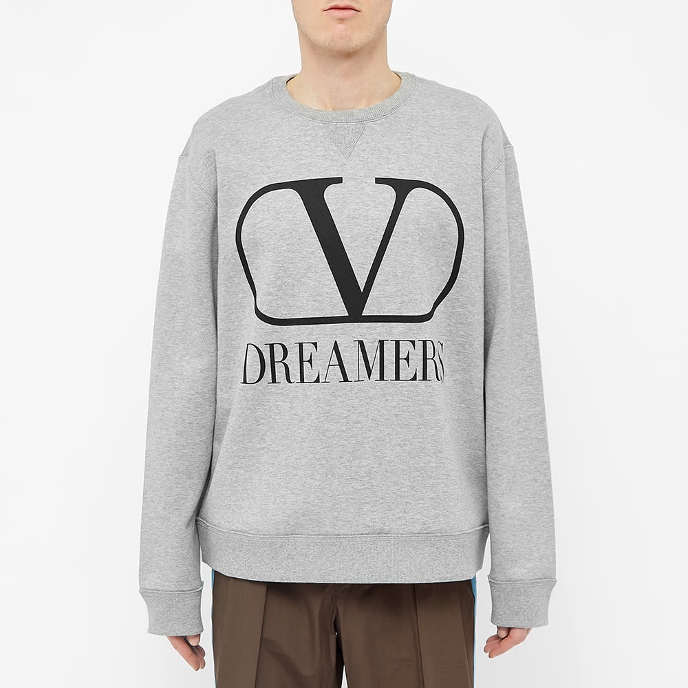 Valentino V Dreamers Logo Crew Sweat - 4