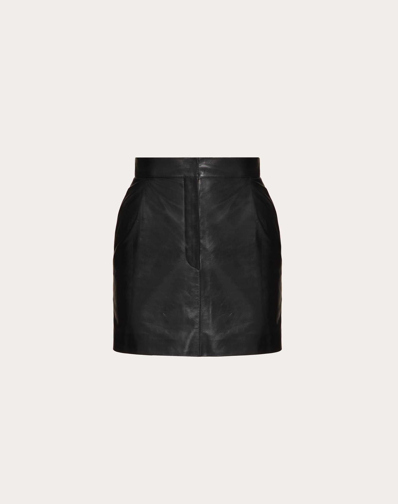 Leather Mini Skirt - 1