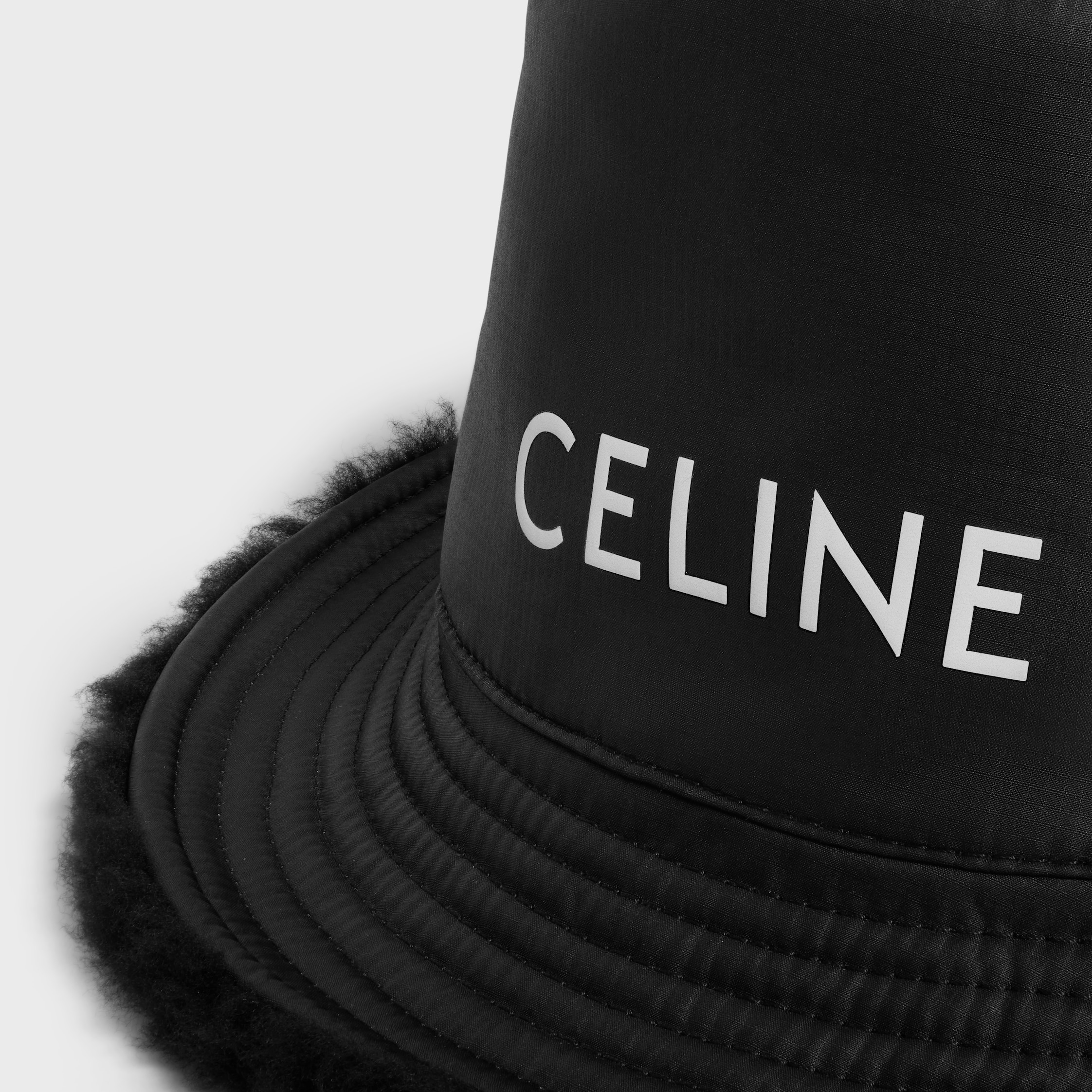 celine bucket hat in technical nylon - 3