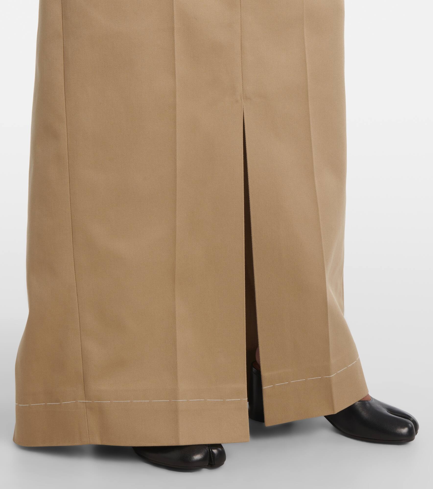 Trompe l'œil maxi skirt - 6