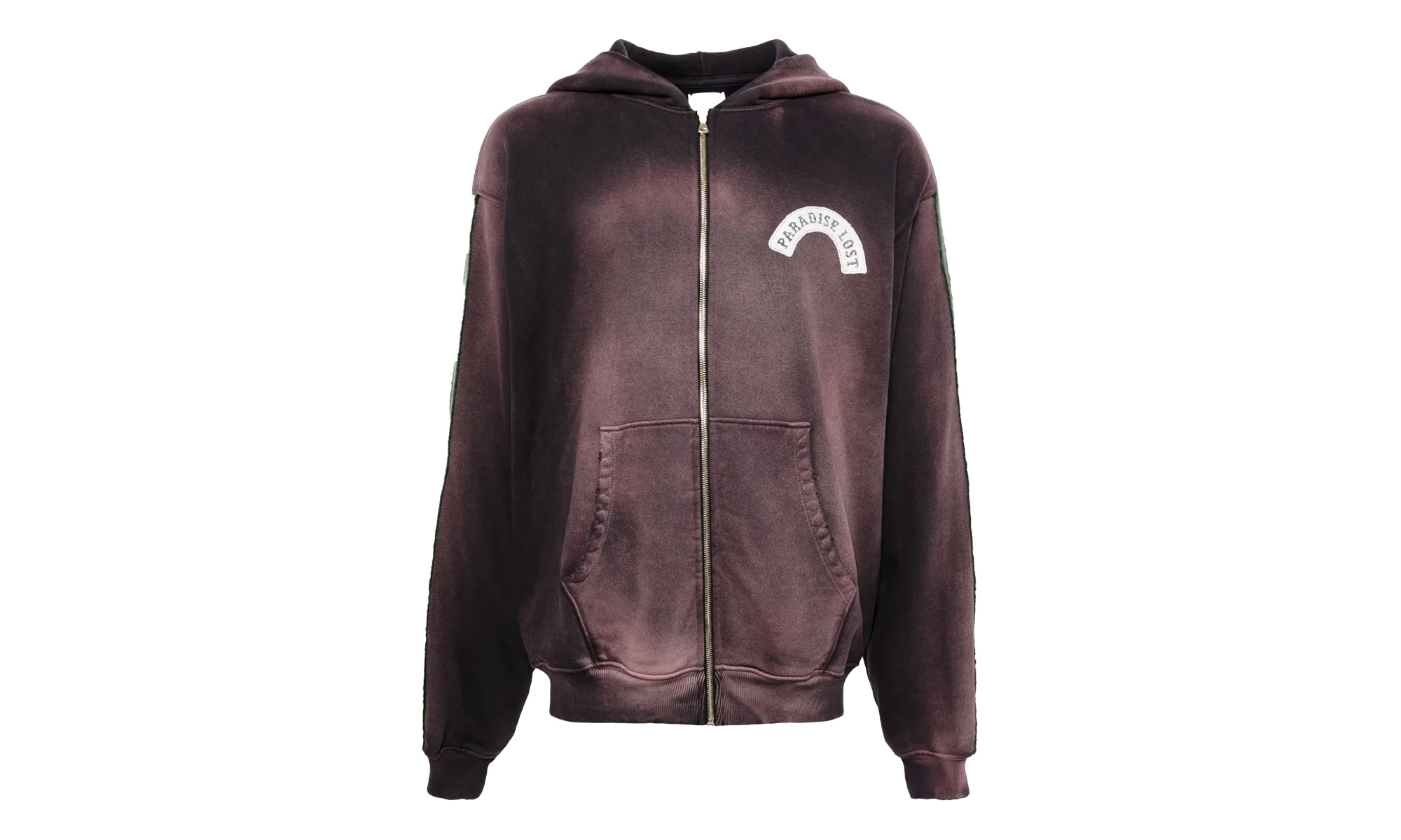 Donny zip up-cotton hoodie "Moonstone" - 1