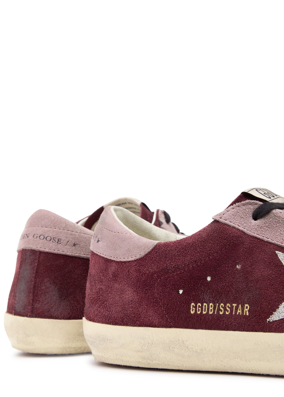 Golden Goose Super-Star Distressed Suede Sneakers - 4