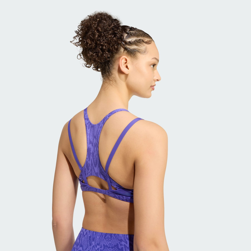 Optime Workout Snake Strappy Lite Support Bra 7