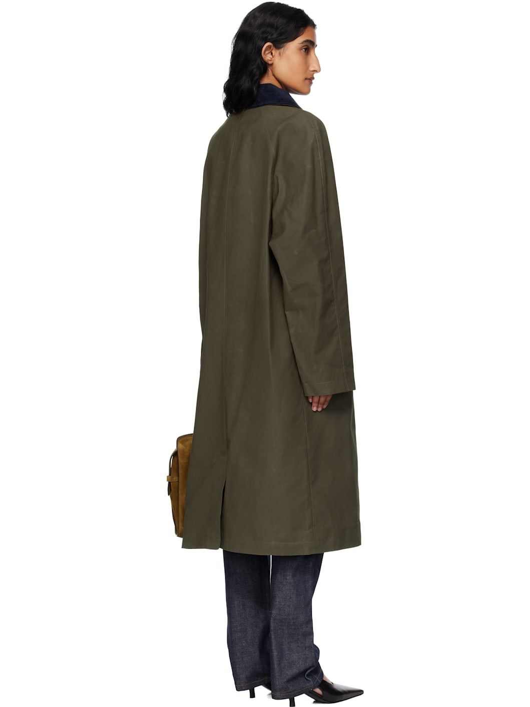 Khaki Gaspard Mac Trench Coat - 3