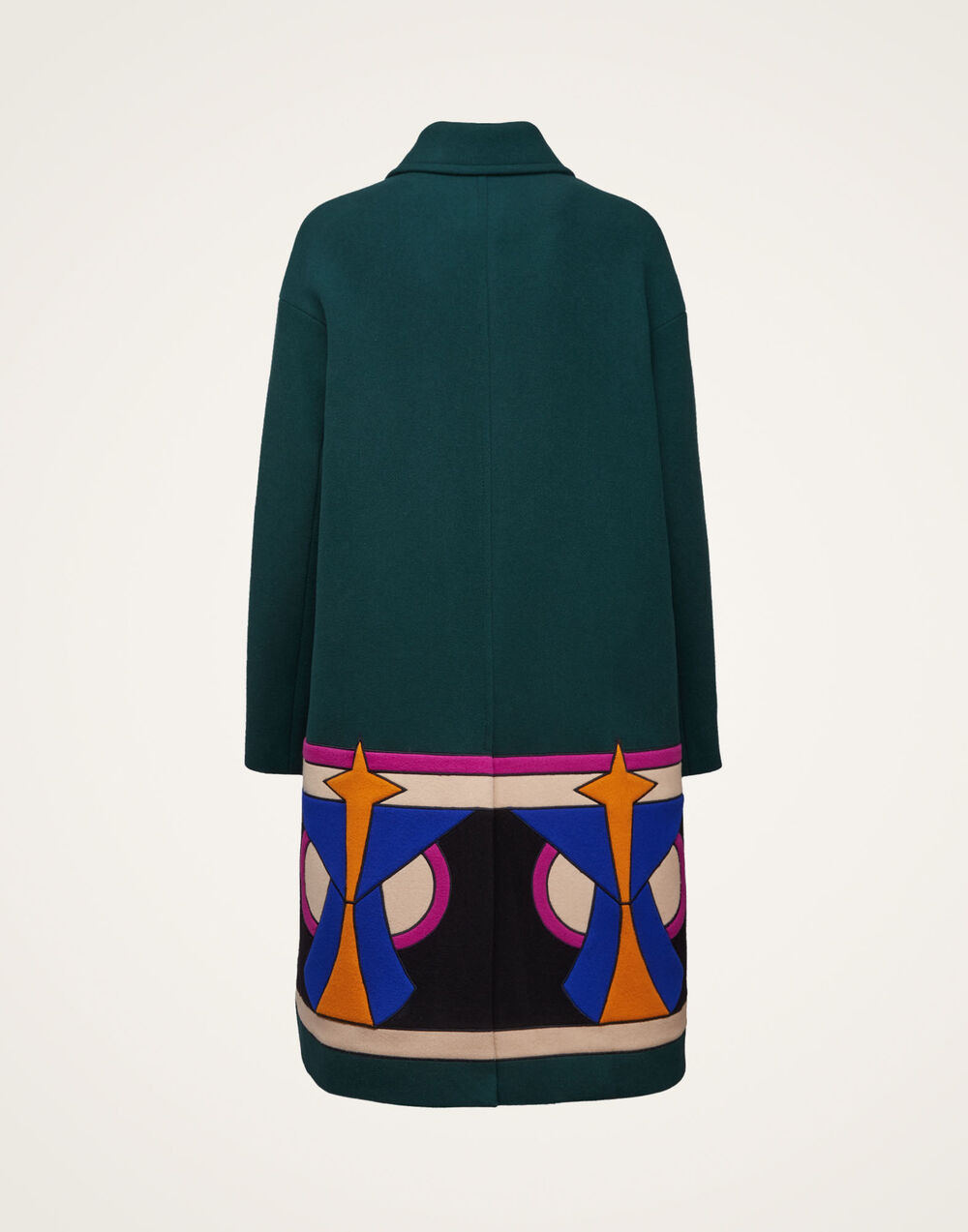 Boxy Coat Intarsia - 3