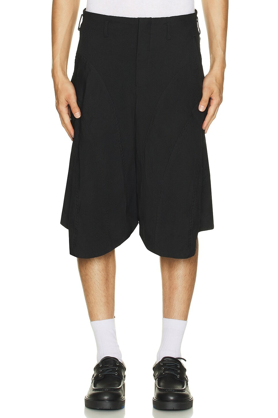 Gabardine Garment Treated Shorts - 4