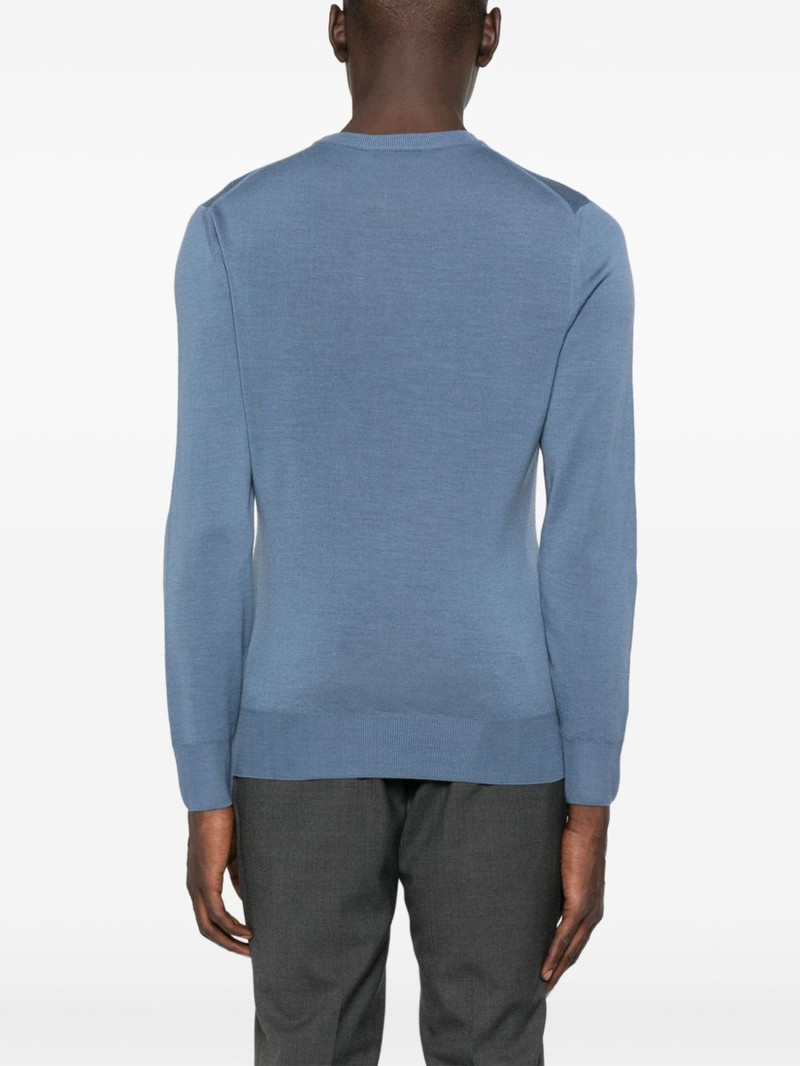 round-neck wool T-shirt 4