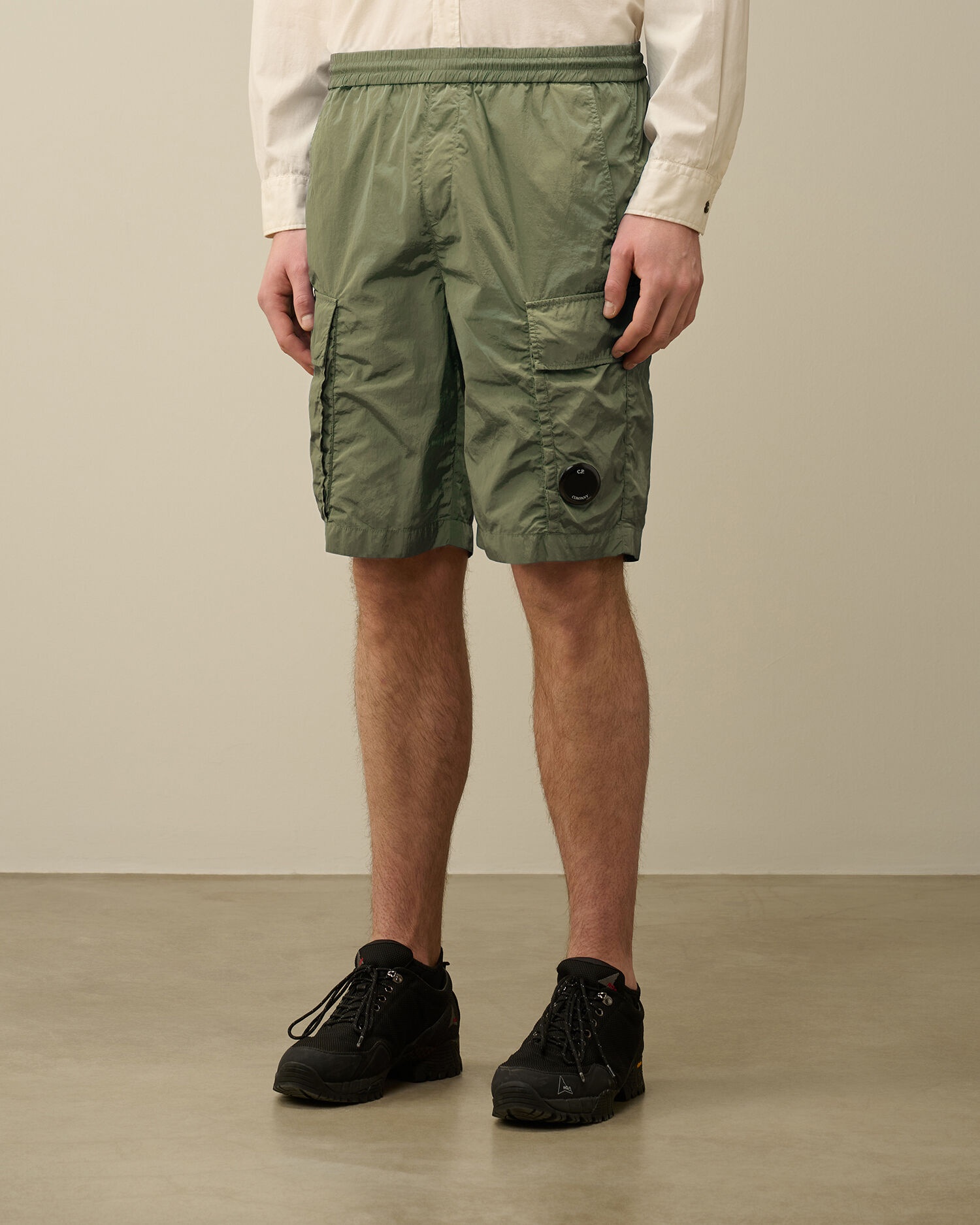 C.P. Company Chrome-R Cargo Shorts | REVERSIBLE